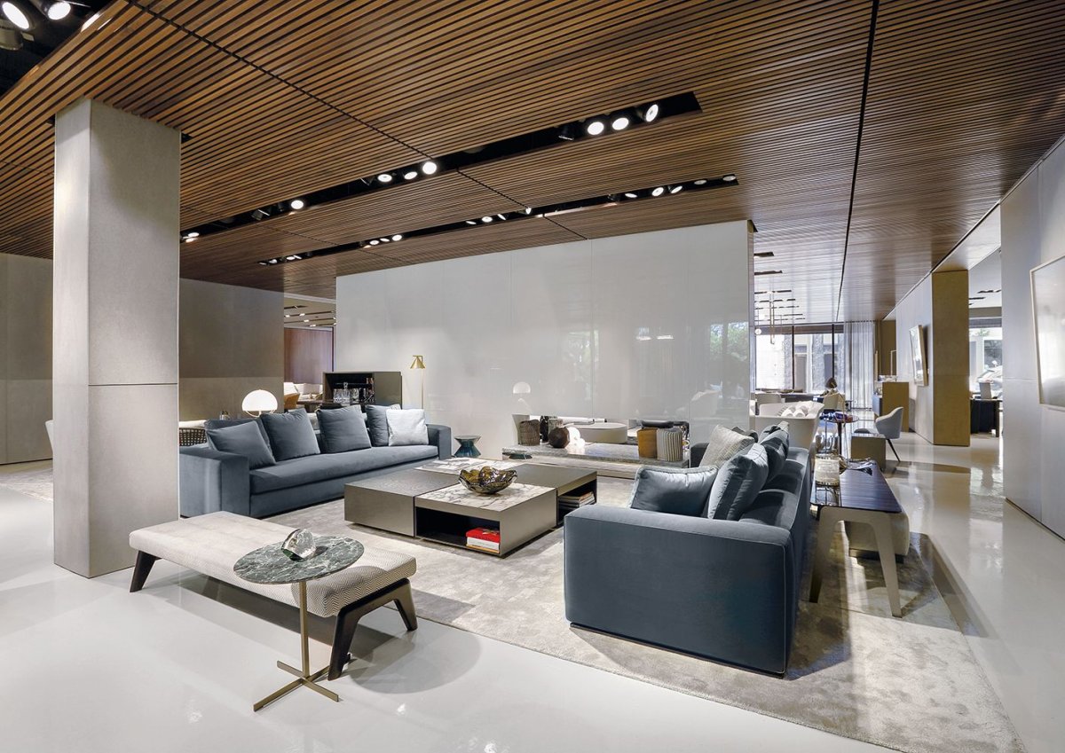 Офис в стиле Минотти