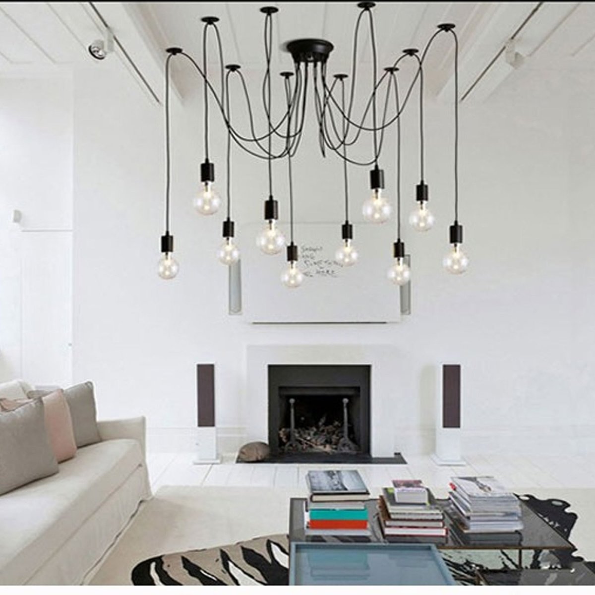 Tlcu2-52/70-01, белый. Люстра Лючера