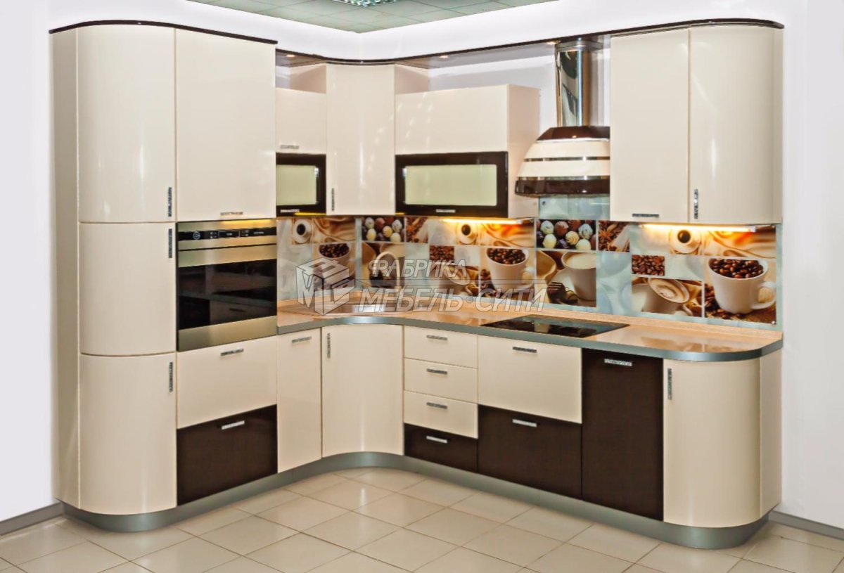 Обои к кухне шампань