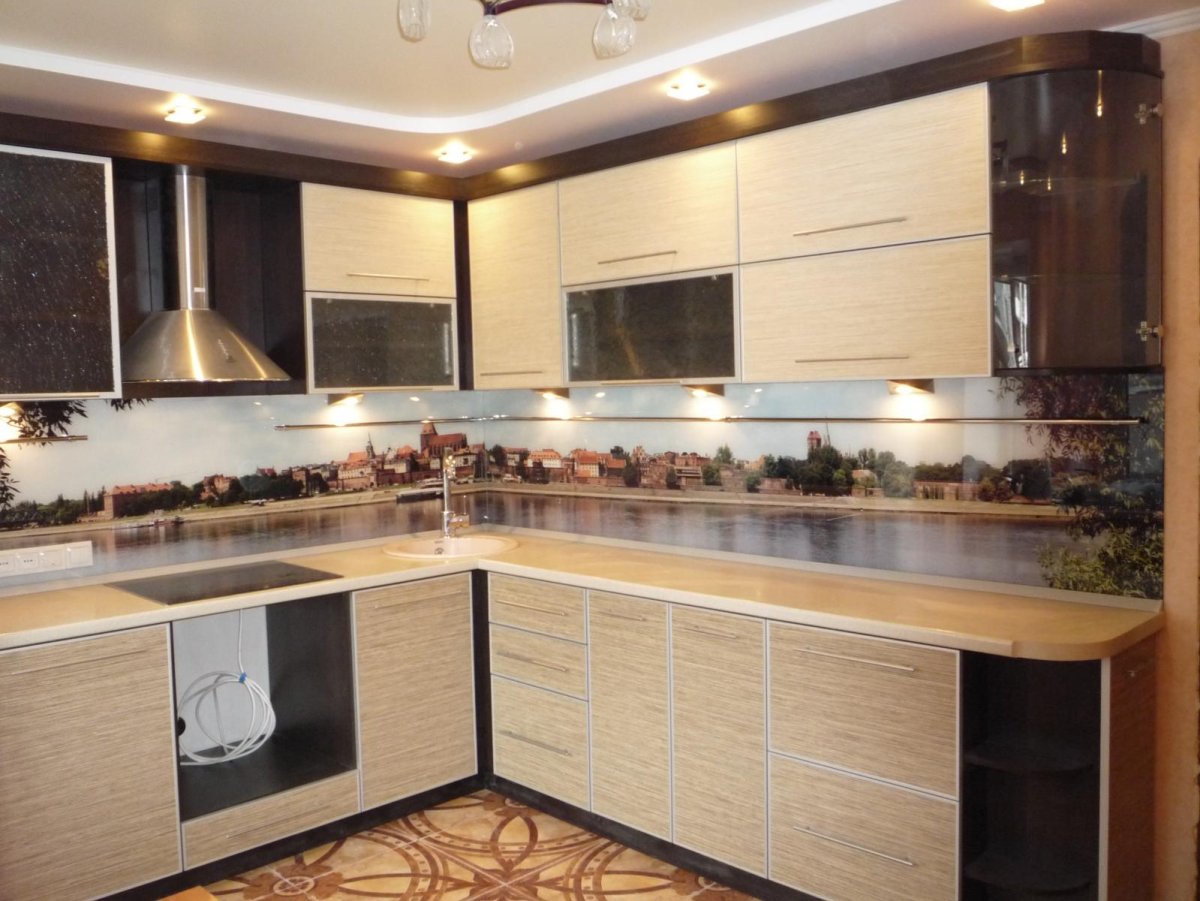 Кухня Платан шампань