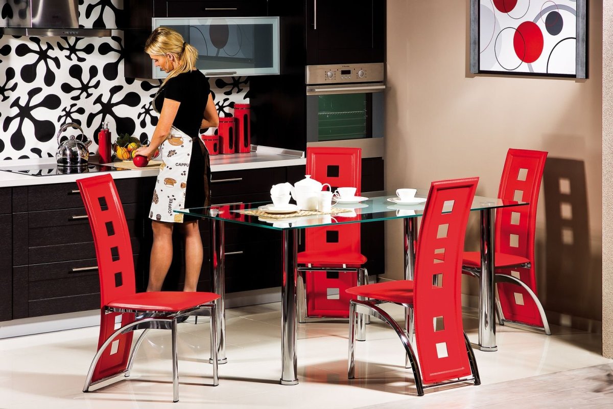 Акценты в интерьере кухни