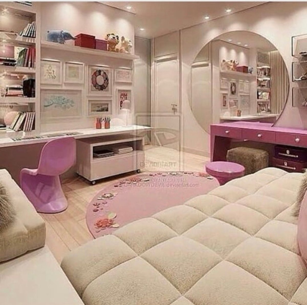 Комната для девочки подростка