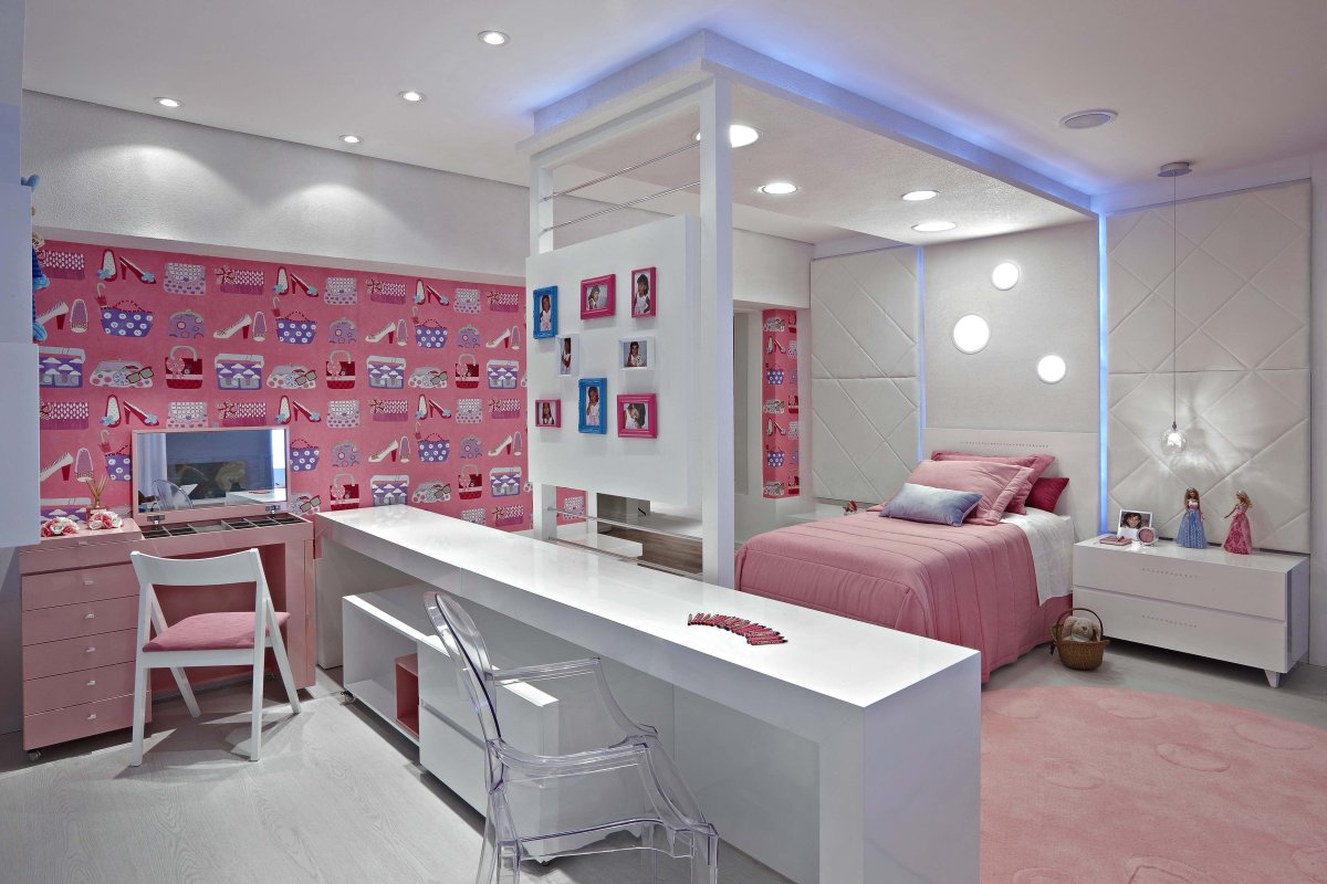Комната для подростка девочки 14