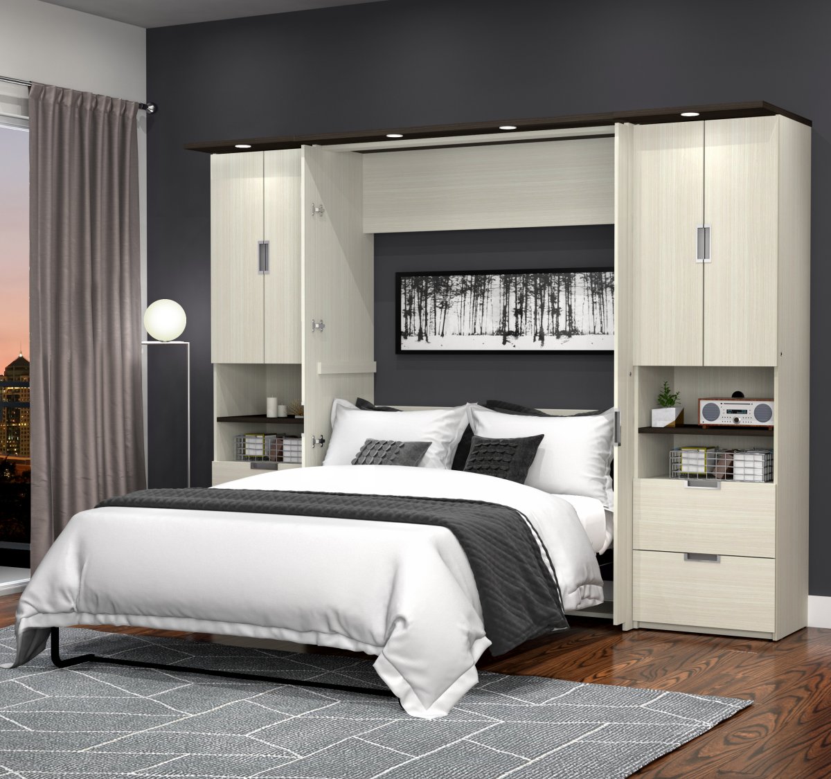 Угловой шкаф в спальню