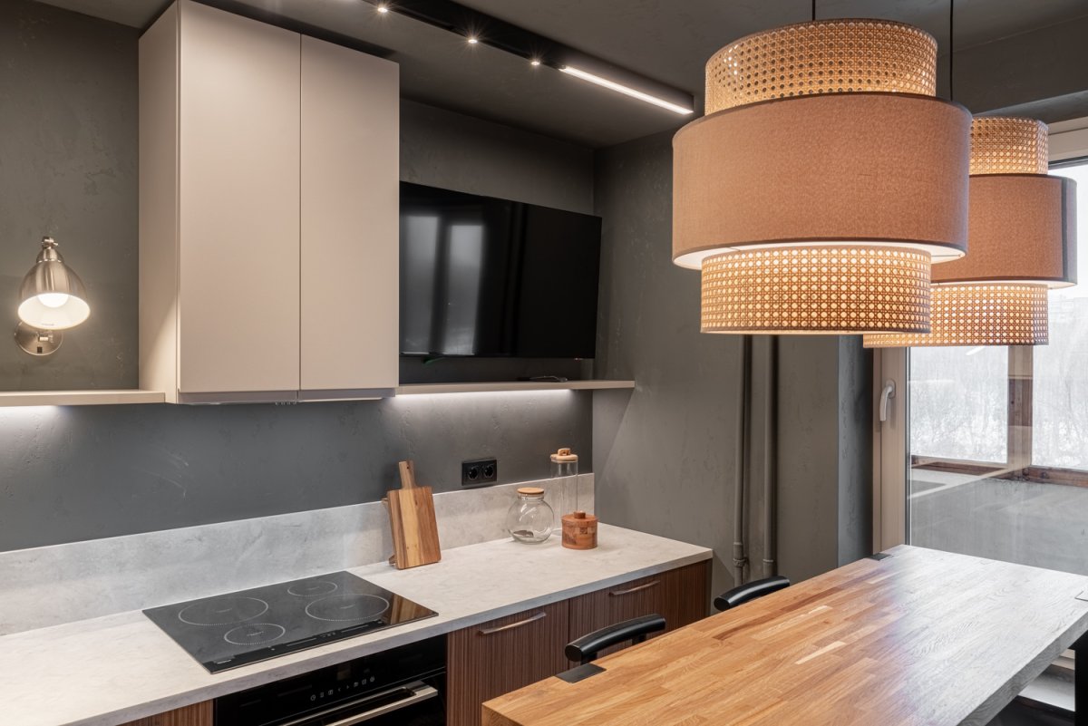 Маленькие кухни в стиле Ваби Саби