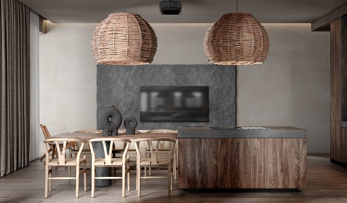 Кухня в стиле Ваби Саби