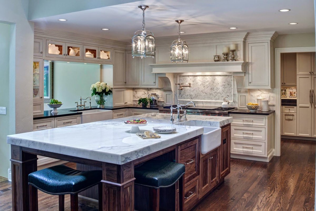 Кухня в американском стиле