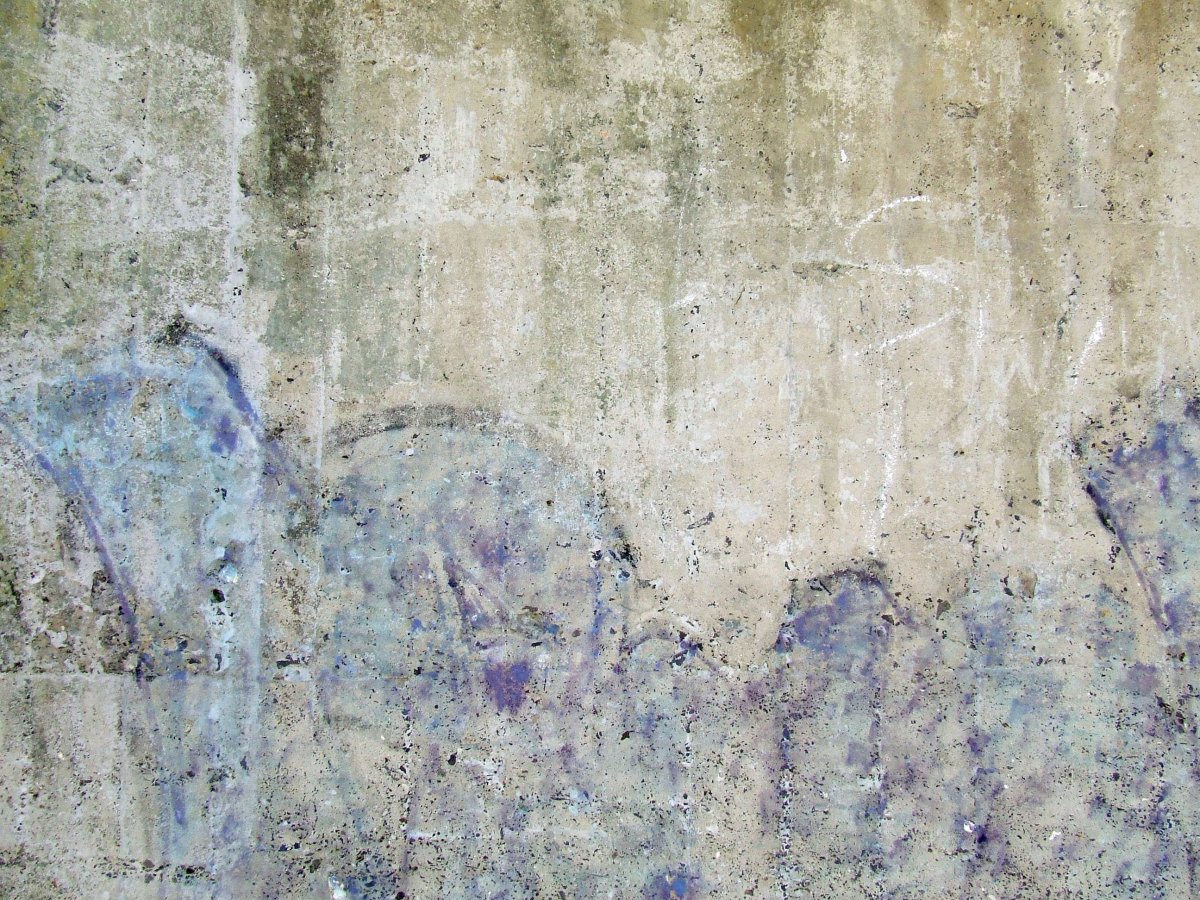 Граффити на бетоне