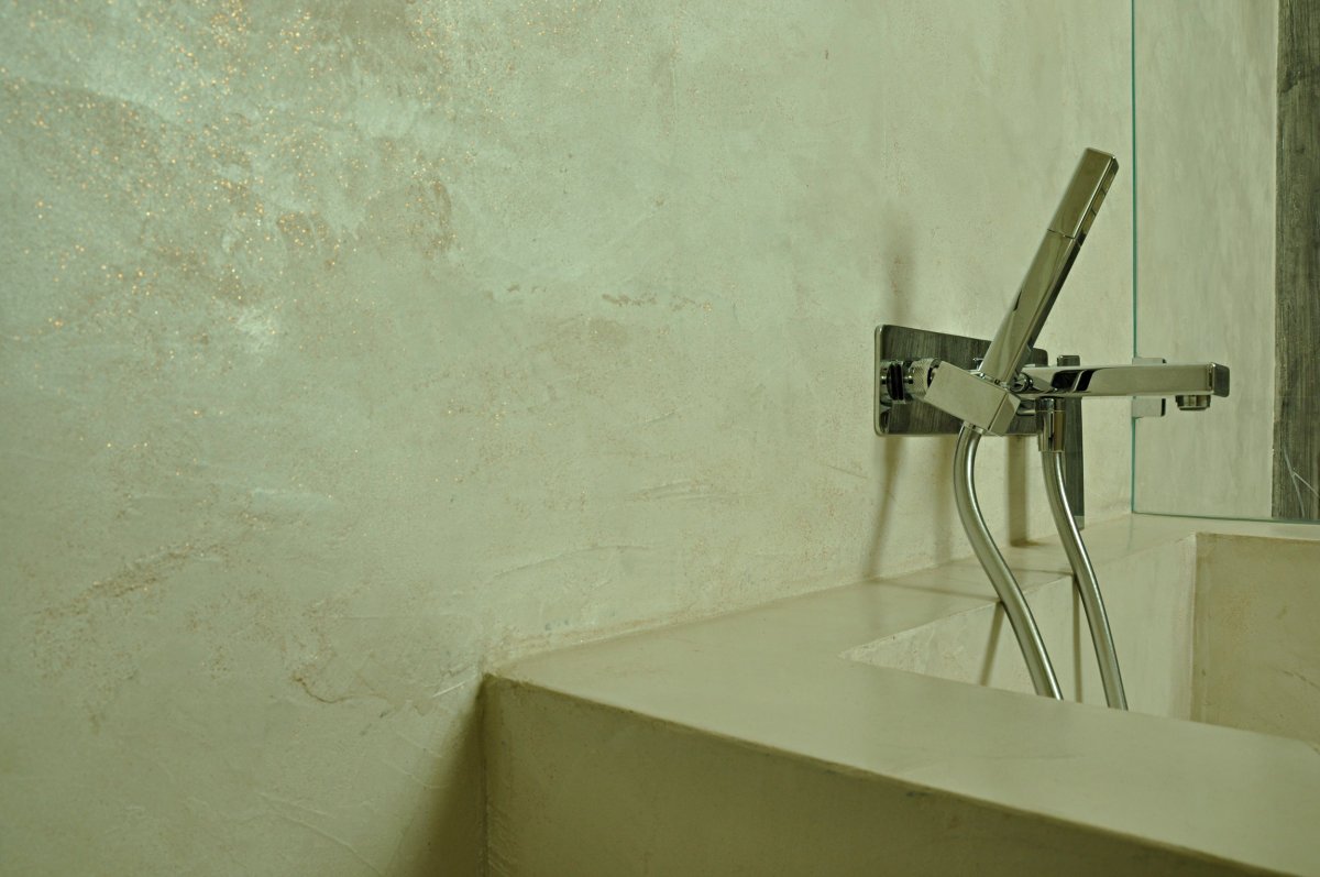 Венецианская штукатурка микроцемент