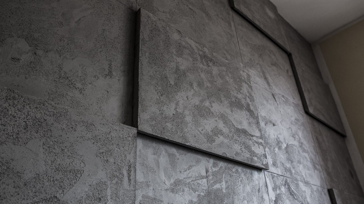 Декоративная штукатурка в ванной