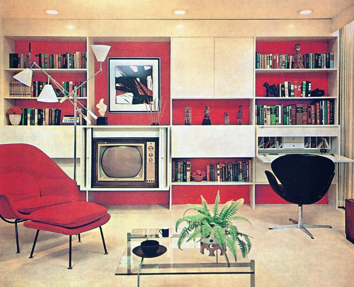 Интерьер 70х Япония