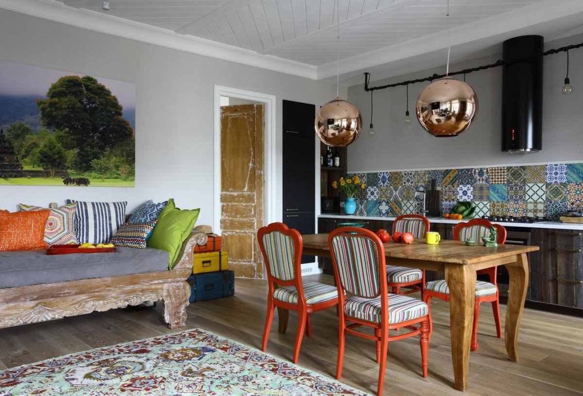 Стиль 50-х годов в интерьере