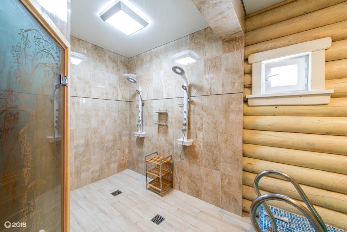 Душевая в бане отделка стен