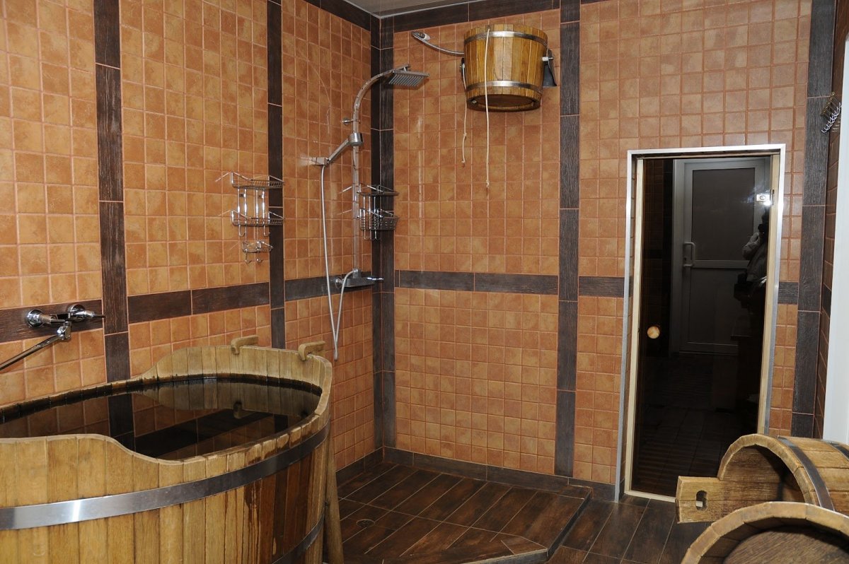 Моечная в бане 2х2.5