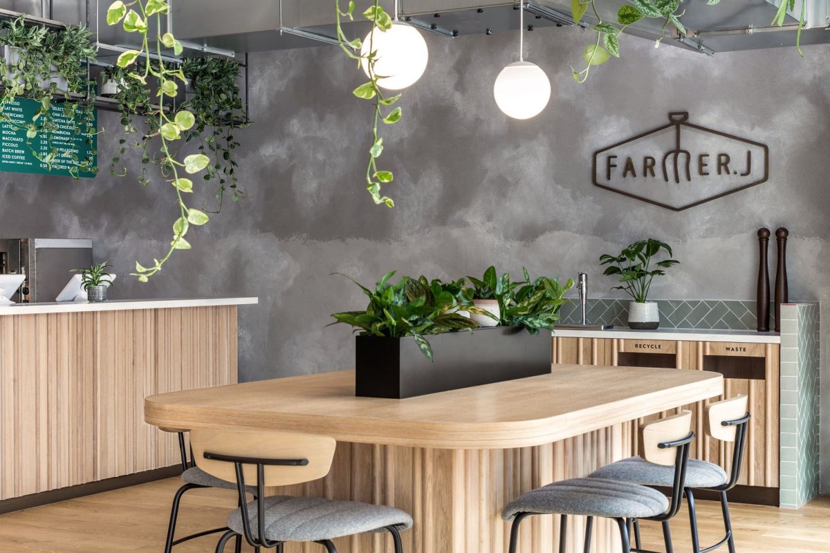 Элементы интерьера кафе