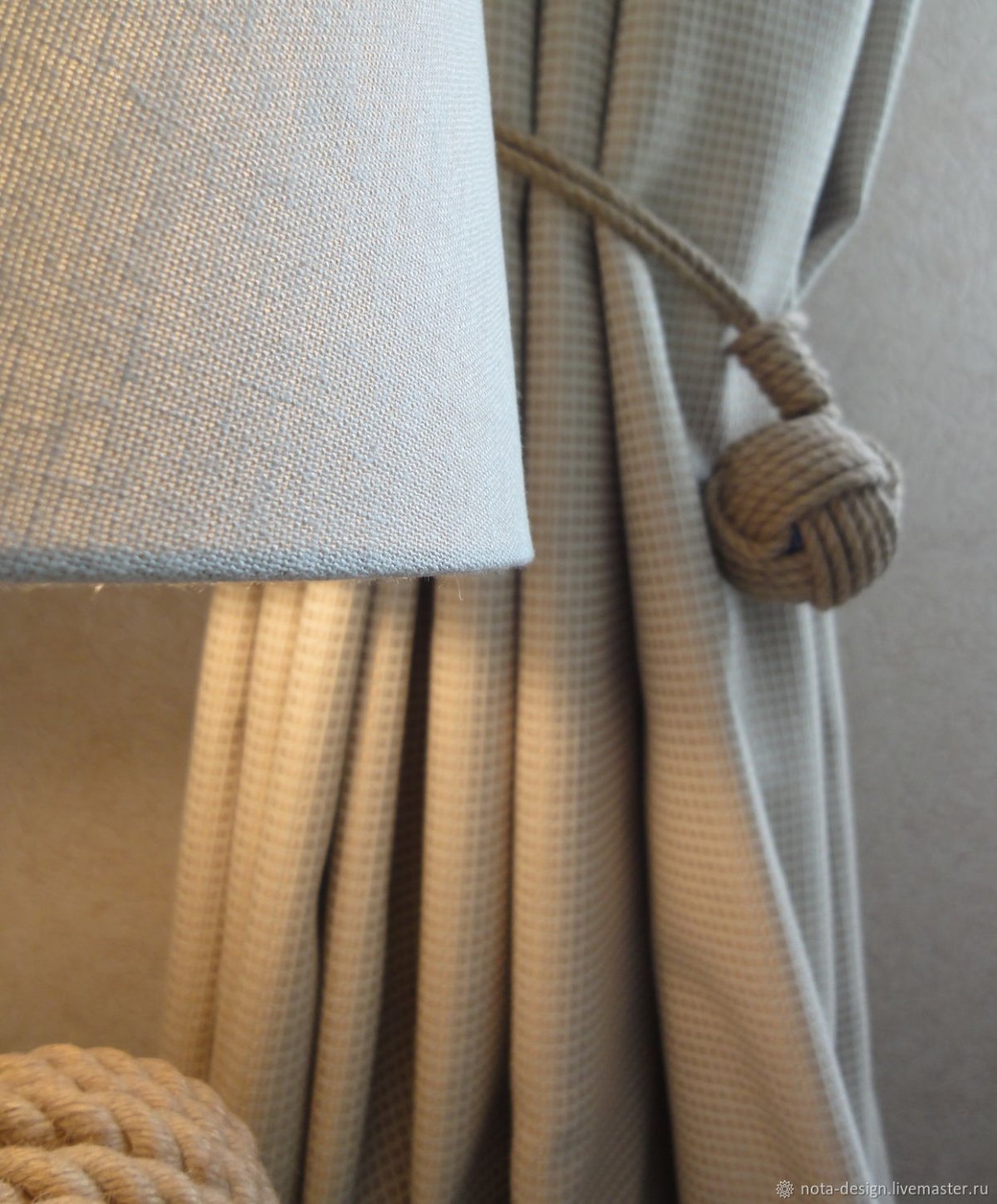 Шторы из каната