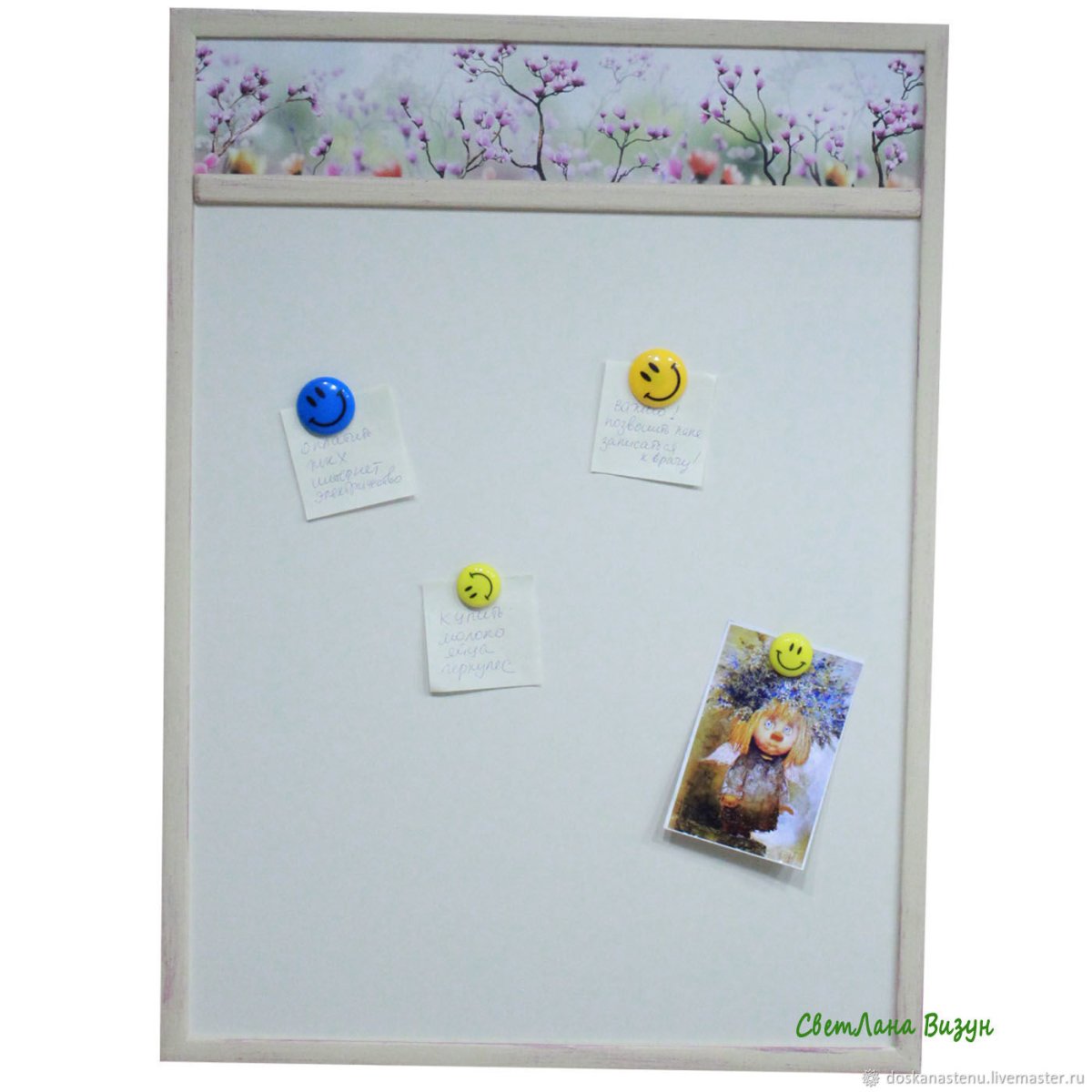 Доска для магнитов на стену