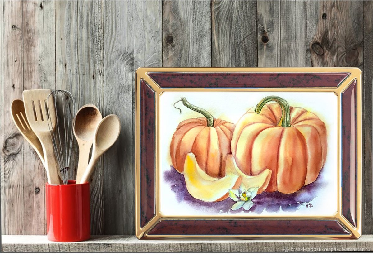 Картины на кухню триптих