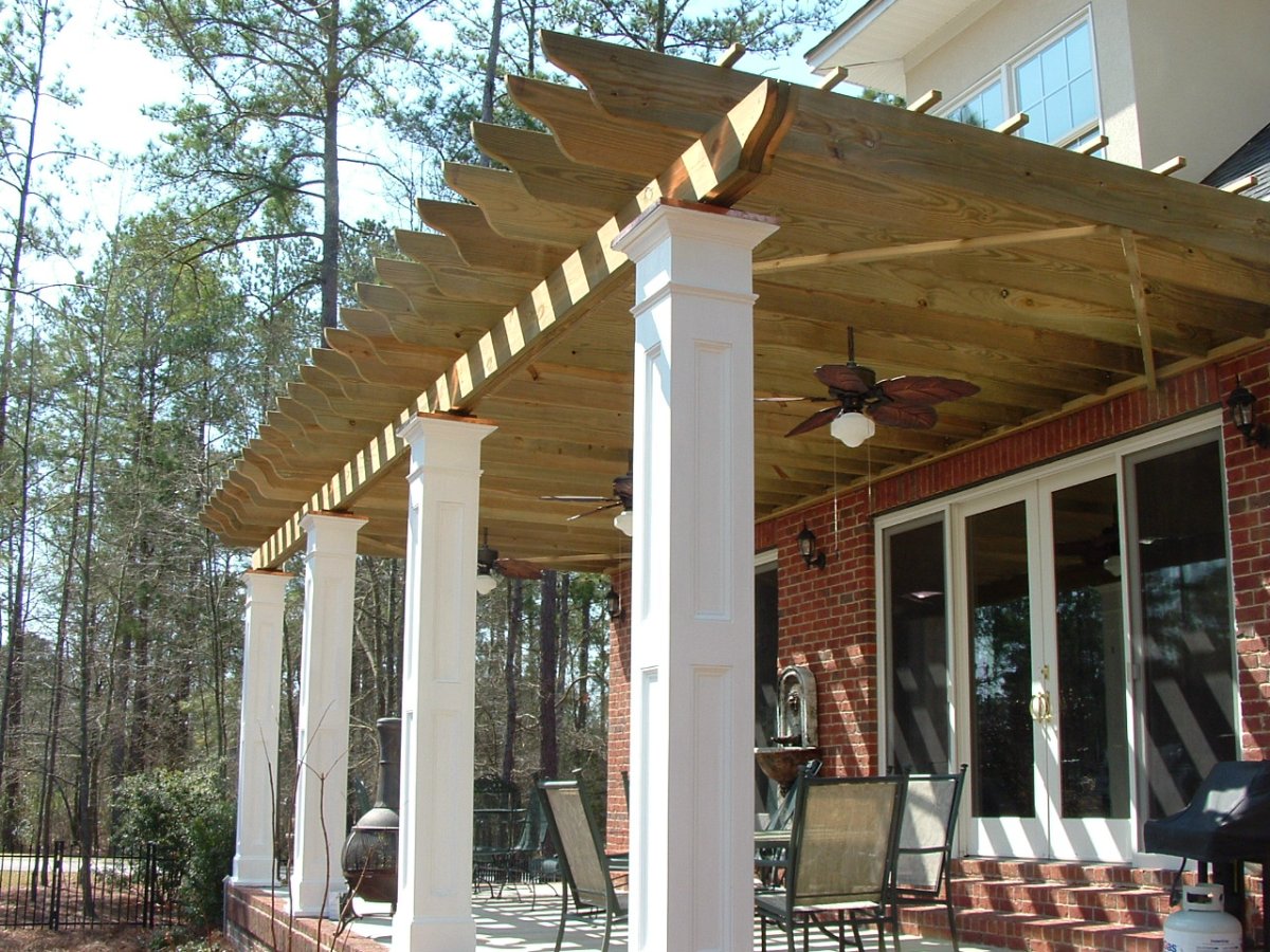 Беседка в стиле Прованс