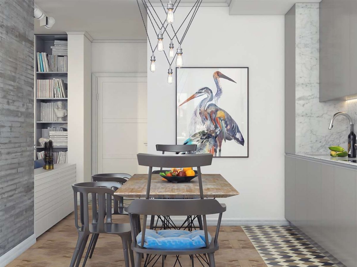 Кухня в стиле город