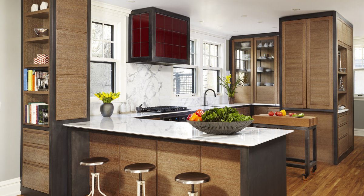 Кухонный шкаф в интерьере