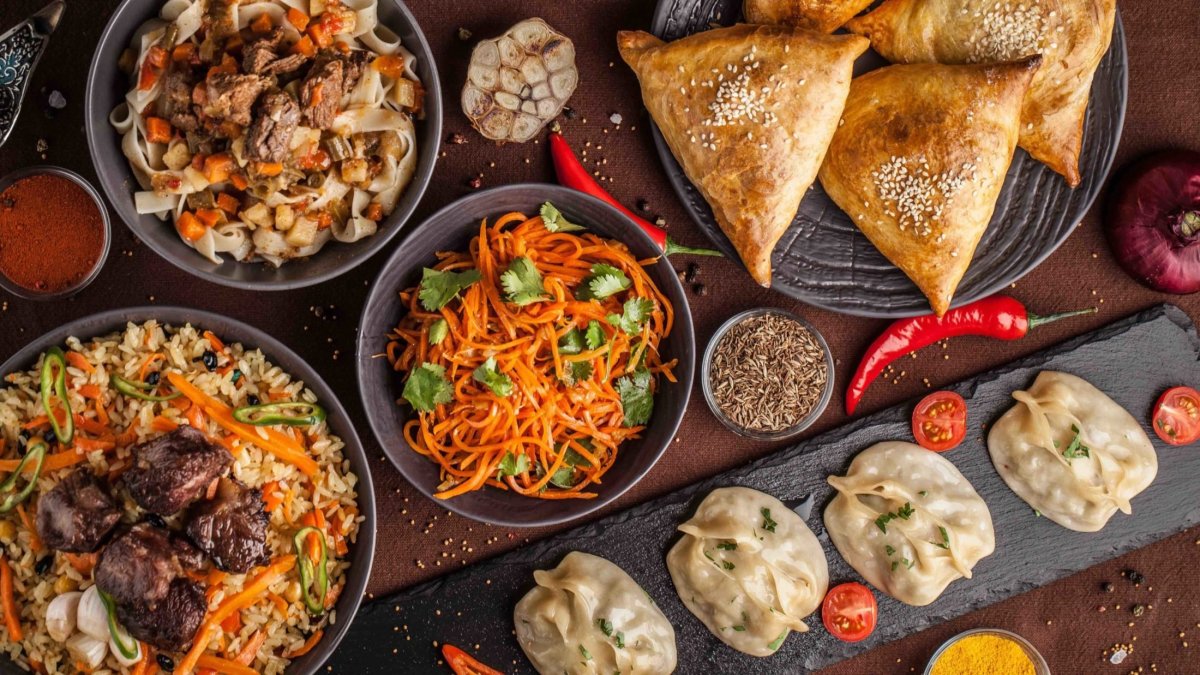 Узбекский дастархан узбекская кухня