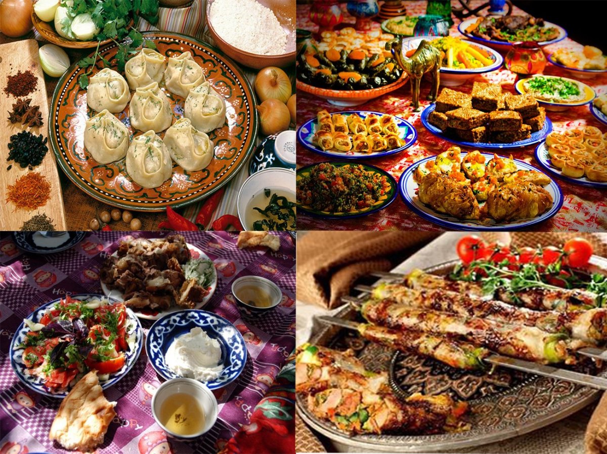 Обед в Восточном стиле