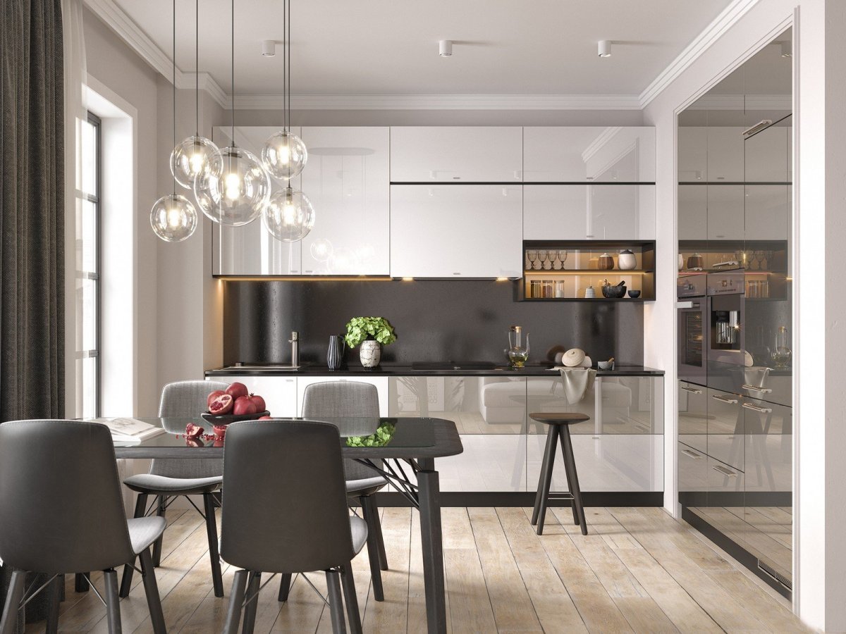 Плитка для кухни на фартук арт деко