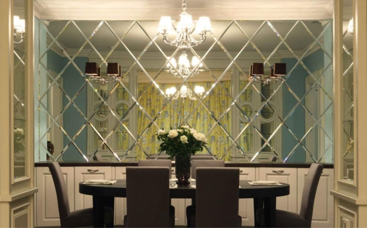 Зеркальная плитка Омега Гласс