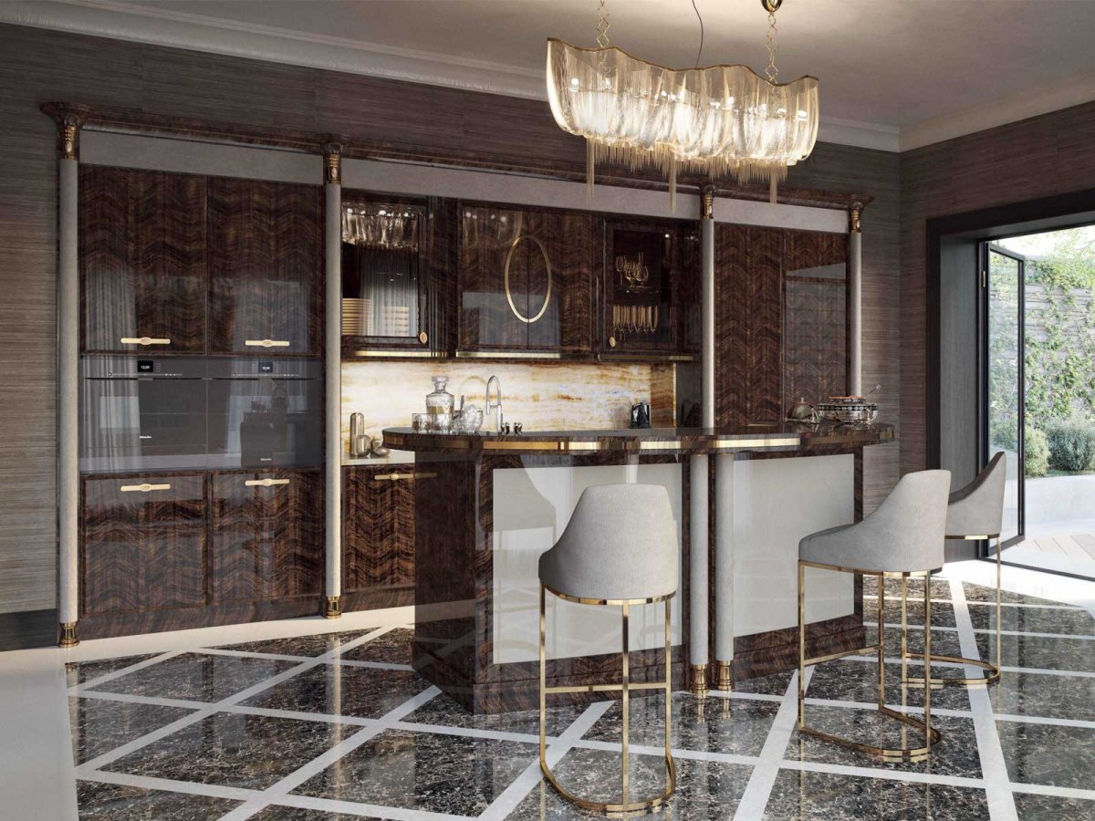 Кухня арт деко Неоклассика