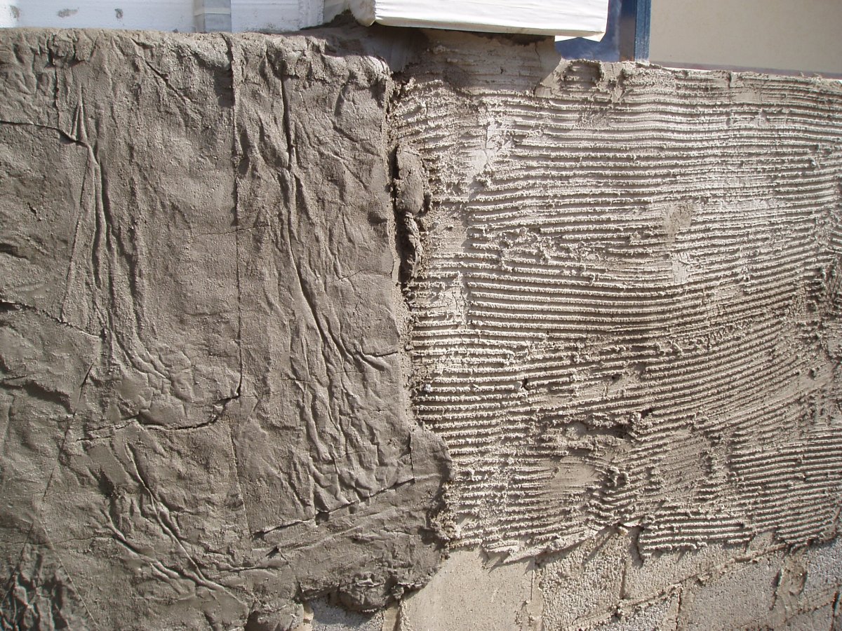 Фактурная штукатурка под камень