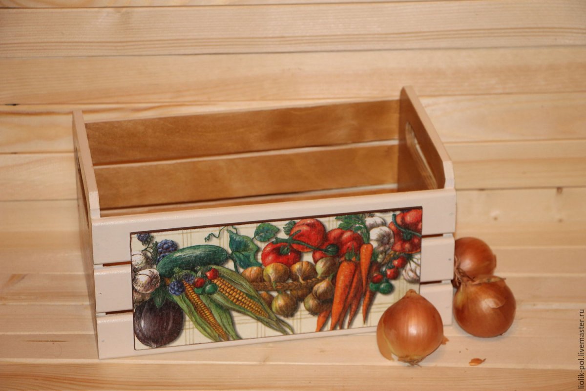 Выдвижные ящики для овощей на кухне