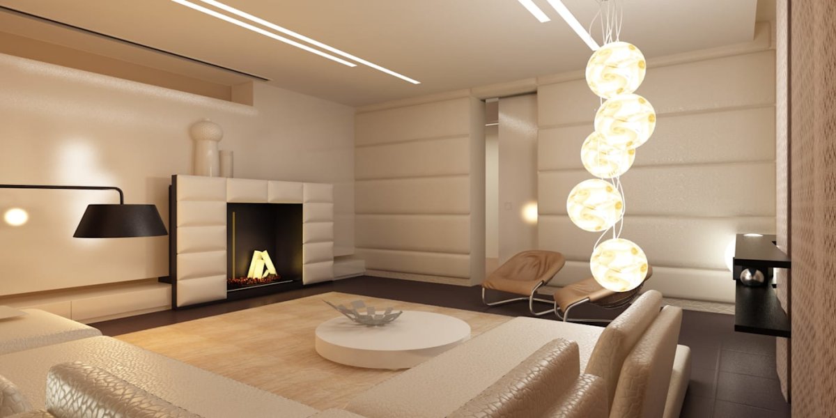 Красивая подсветка в интерьере