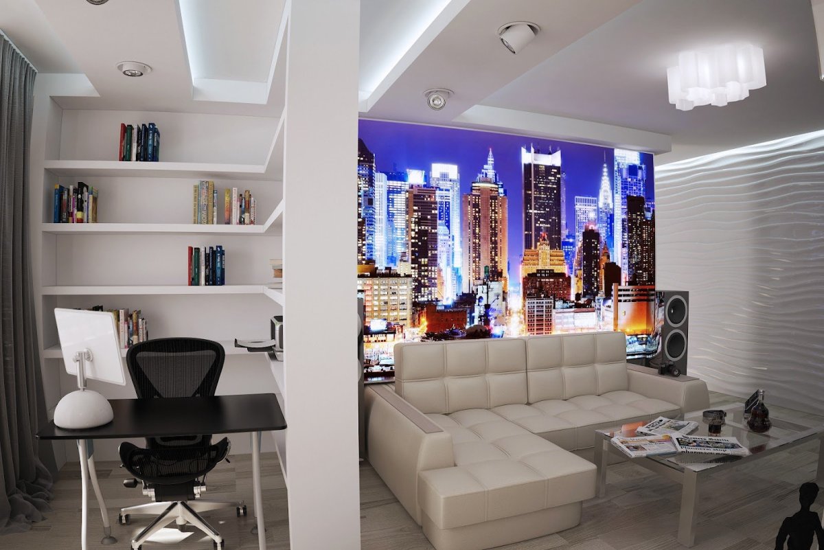 Диодная подсветка в интерьере