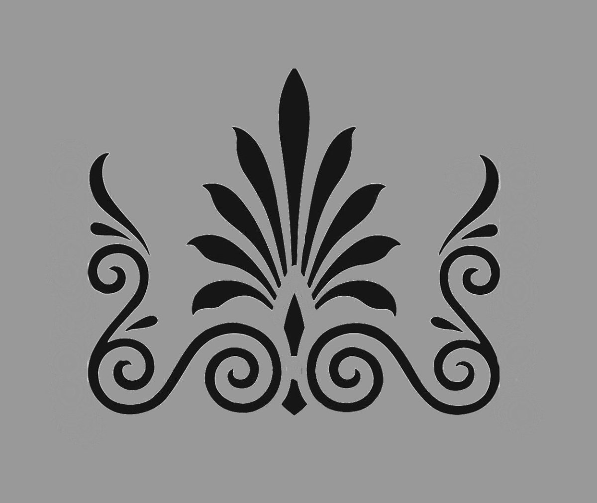 Орнамент трафарет