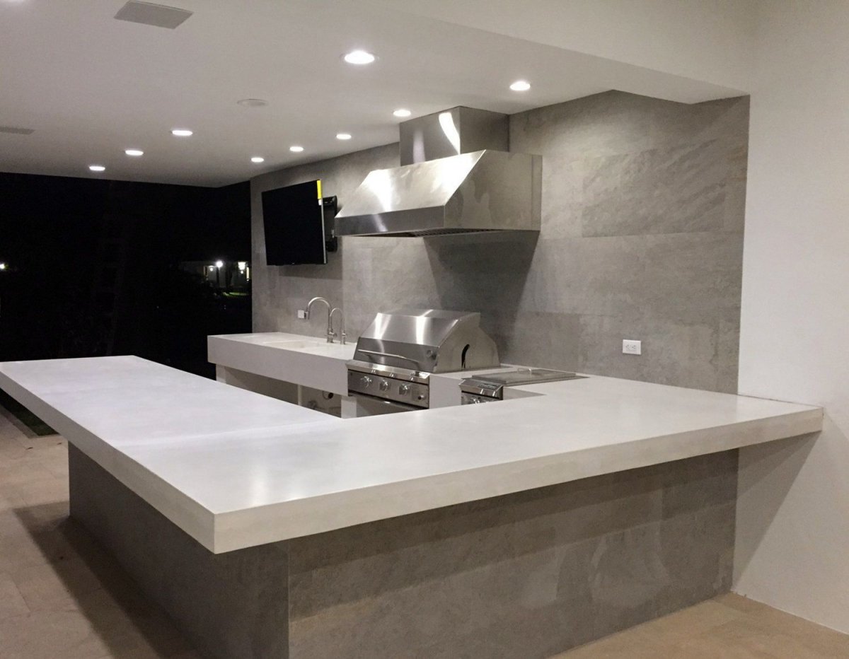 Эббакен столешница под бетон