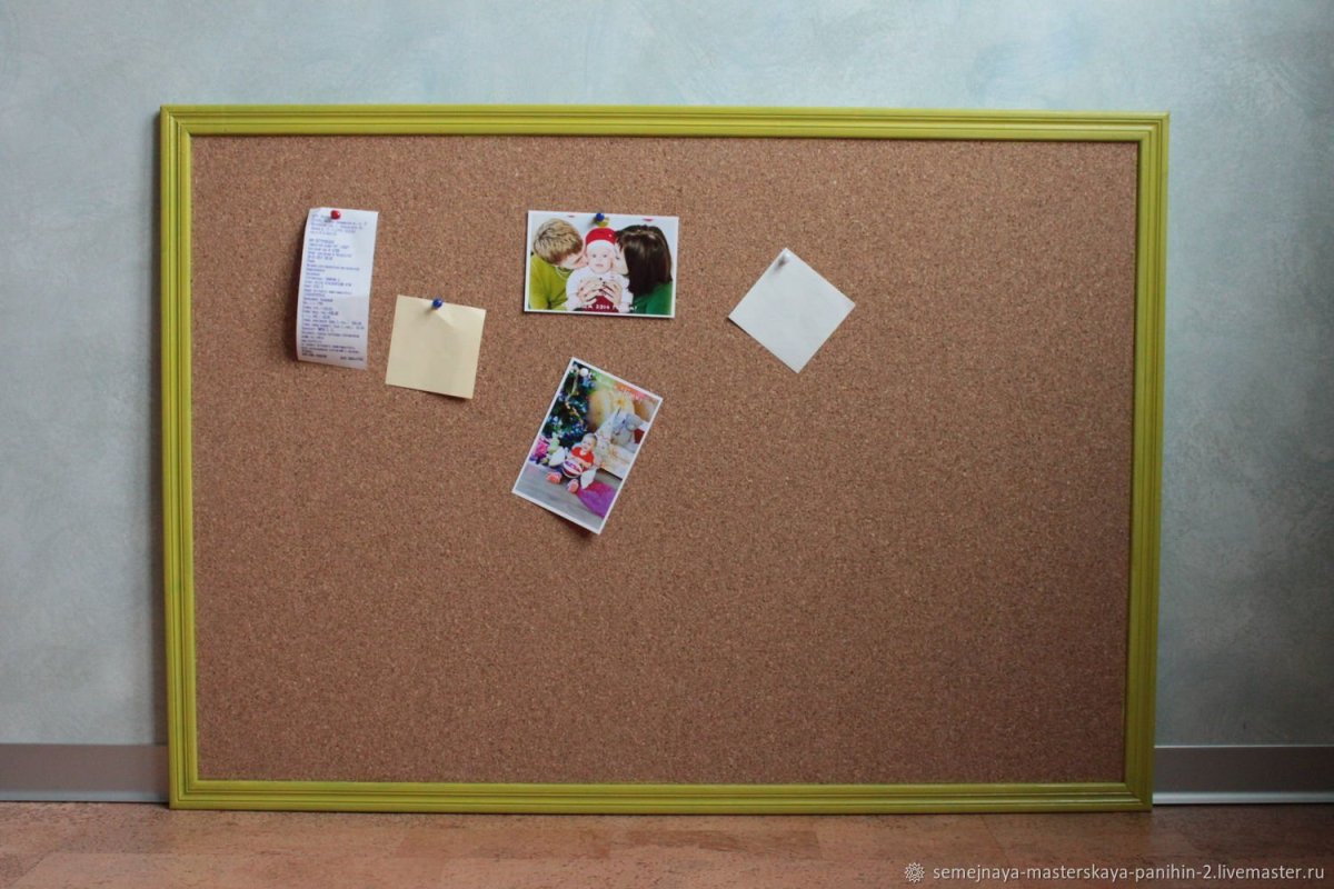 Пробковая доска для заметок