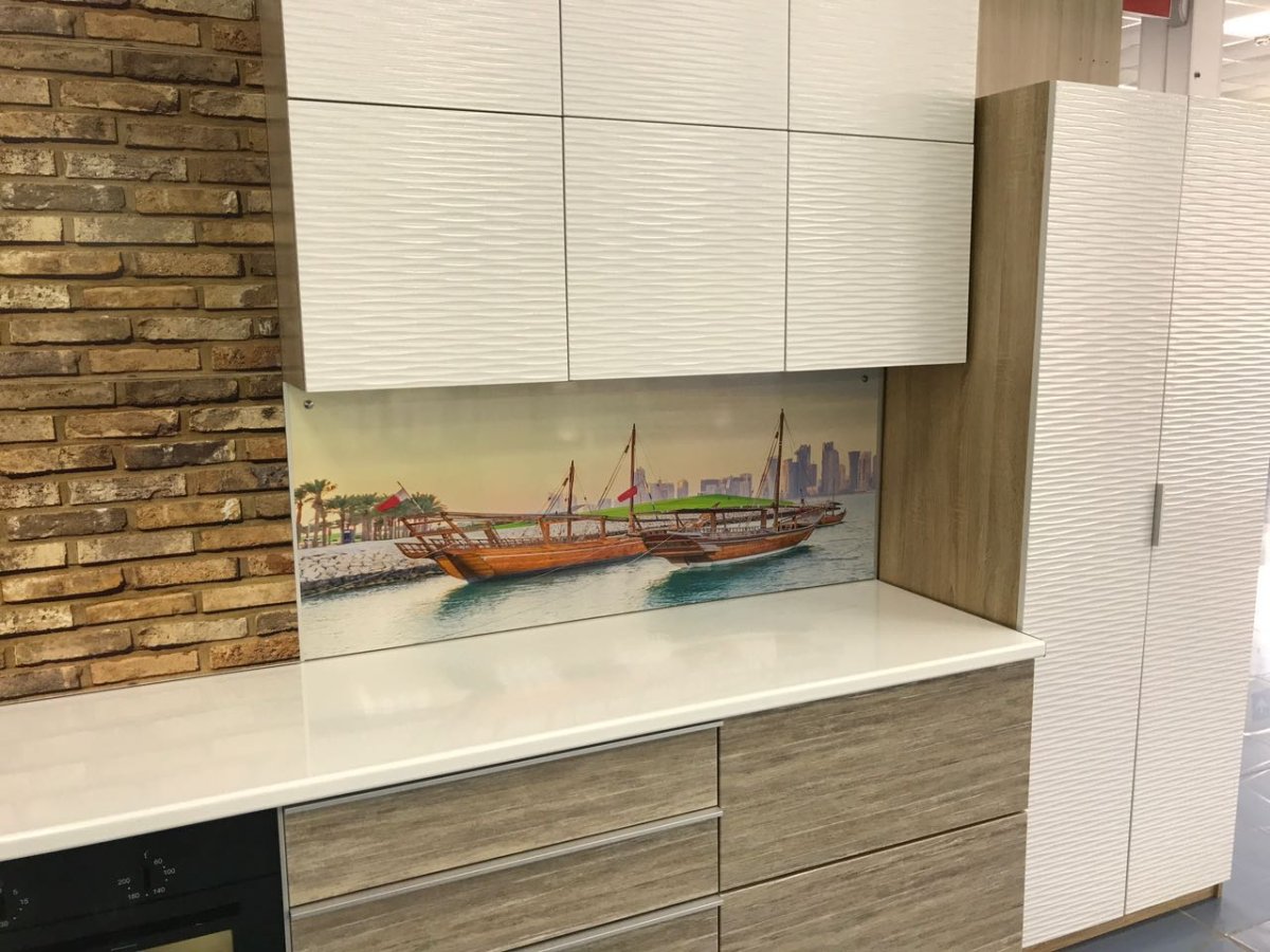 Наклейки на плитку на кухне