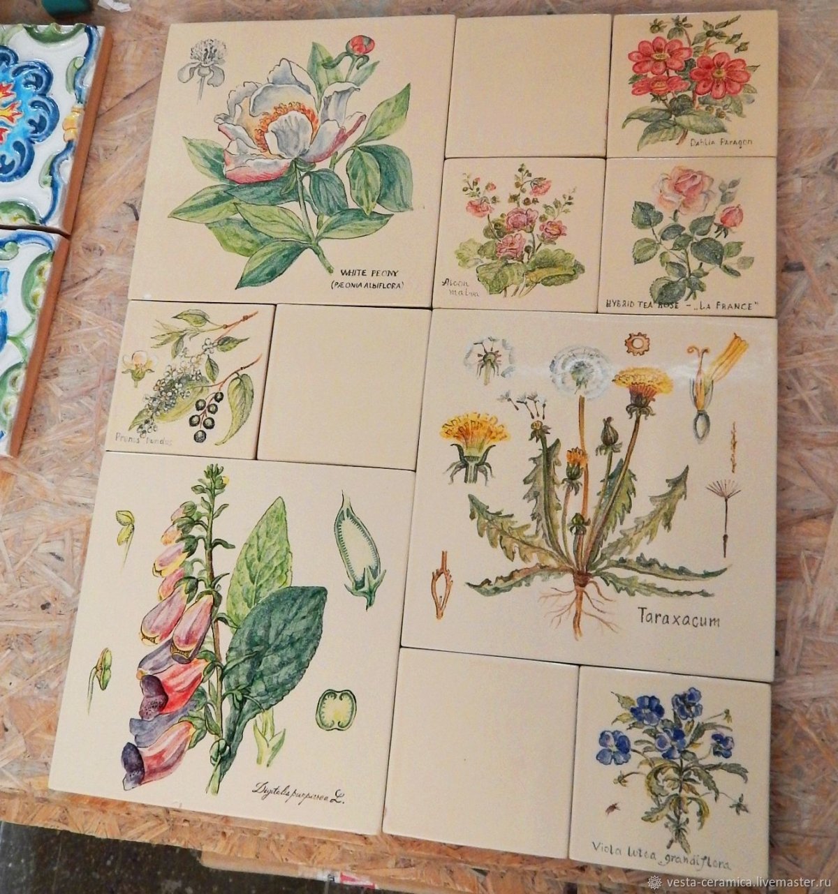 Ярославская майолика изразцы