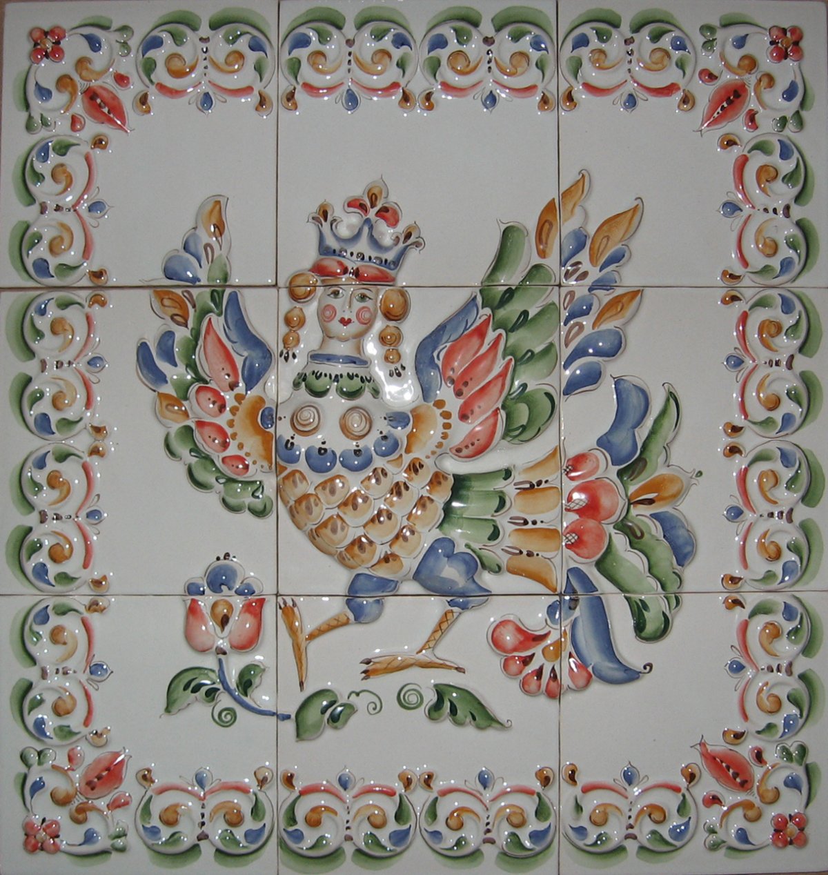 Фартук для кухни в прованском стиле