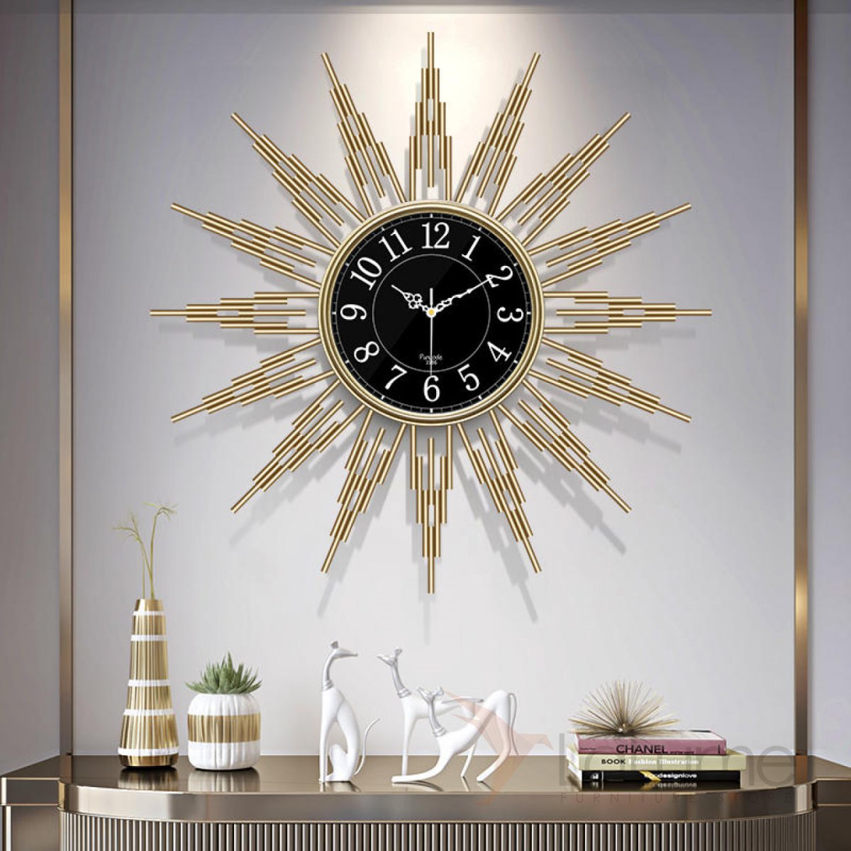 Часы в интерьере