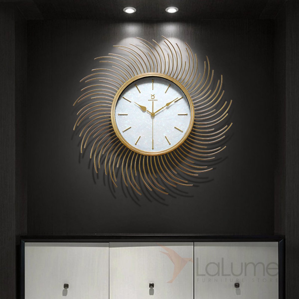 Настенные часы в интерьере