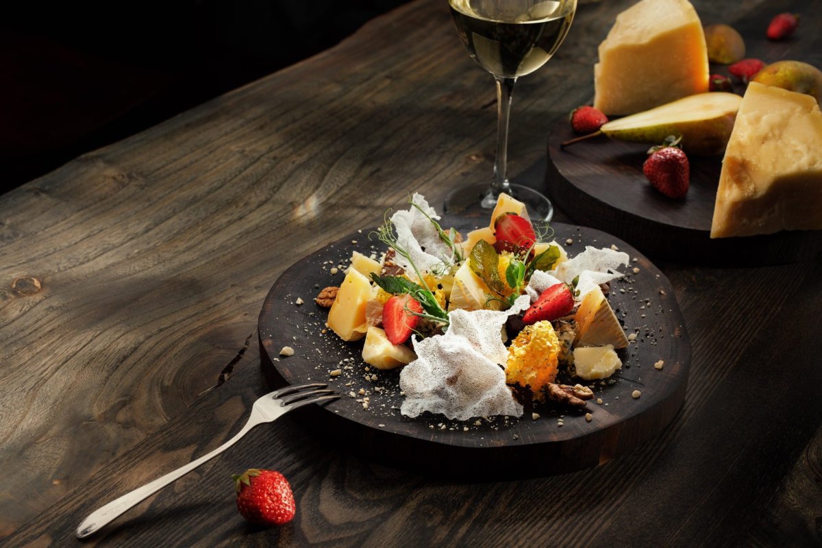 Еда красивая подача