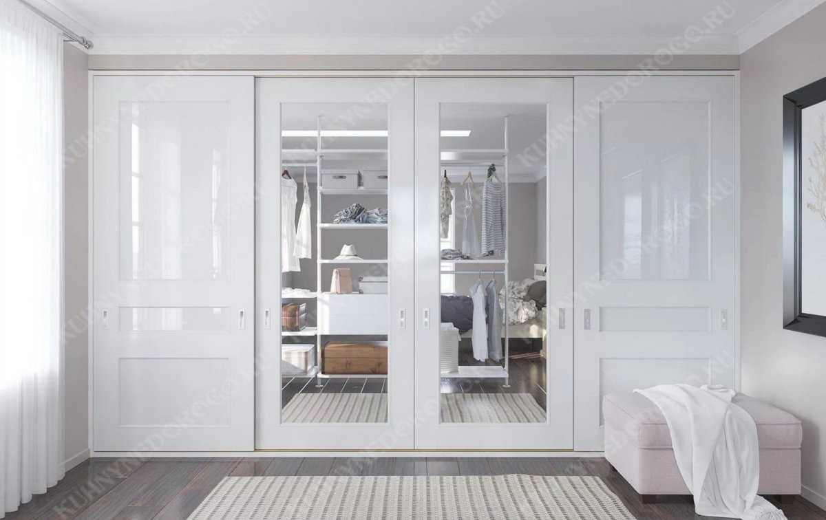 Распашные двери в гардеробную