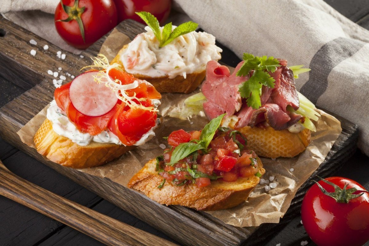 Красивые ресторанные блюда