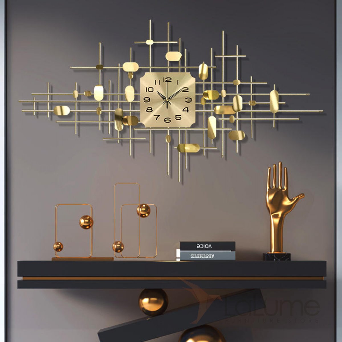 Настенные часы в интерьере