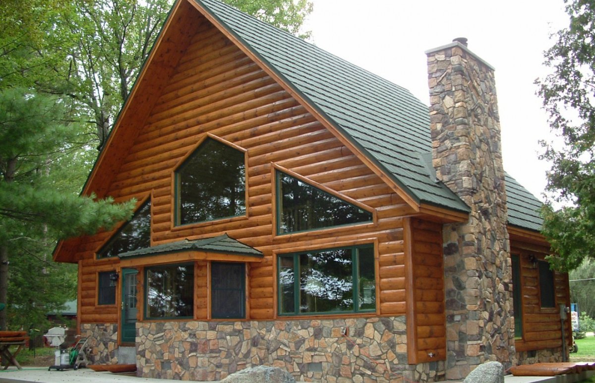 Обшить дом блокхаусом