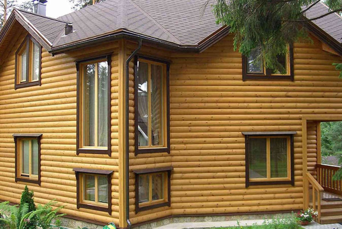 Блок Хаус для наружной отделки дома