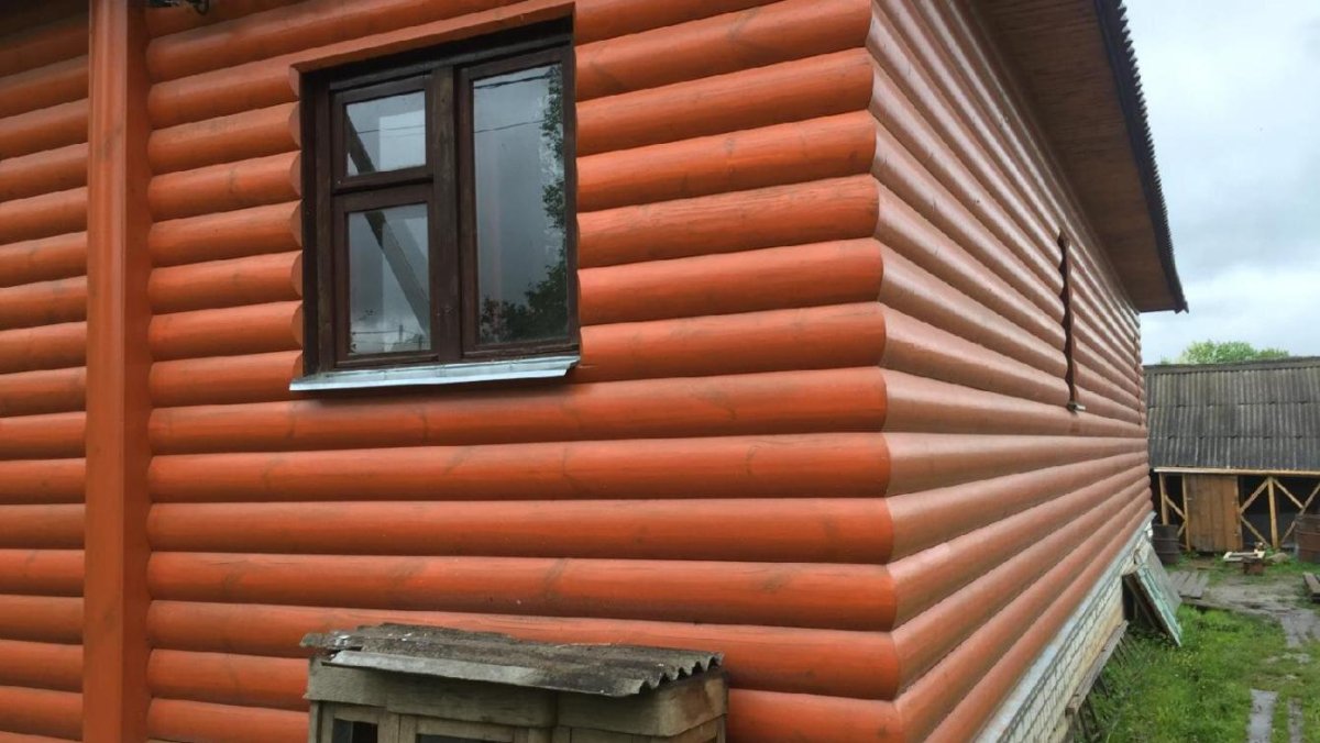Обшить дом блокхаусом
