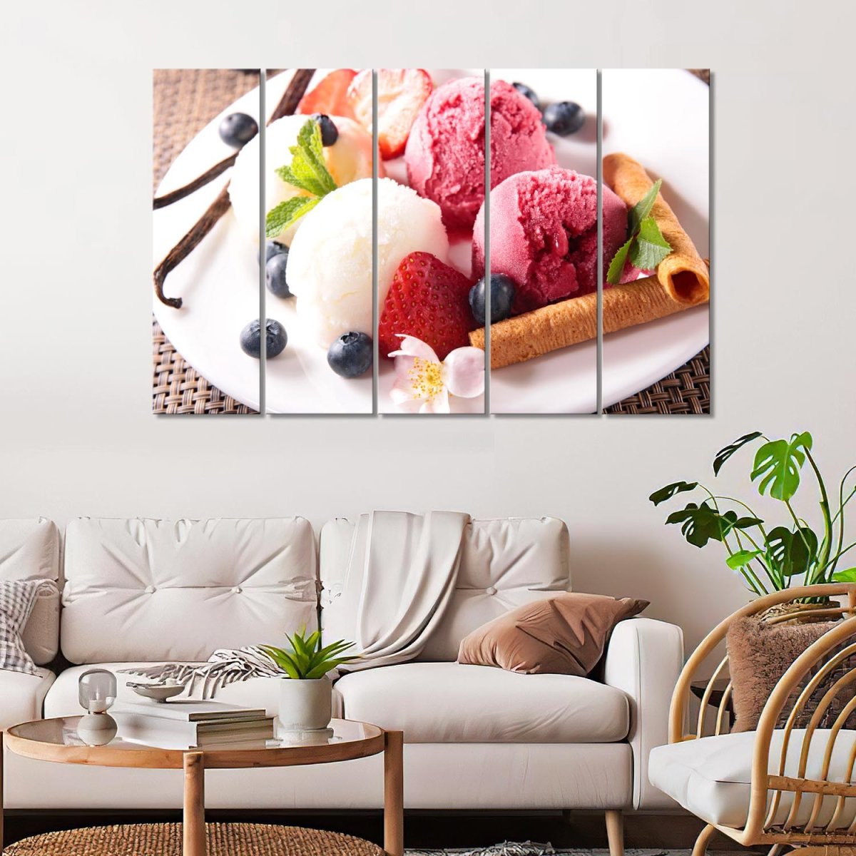 Дизайнерская картина для интерьера кухни